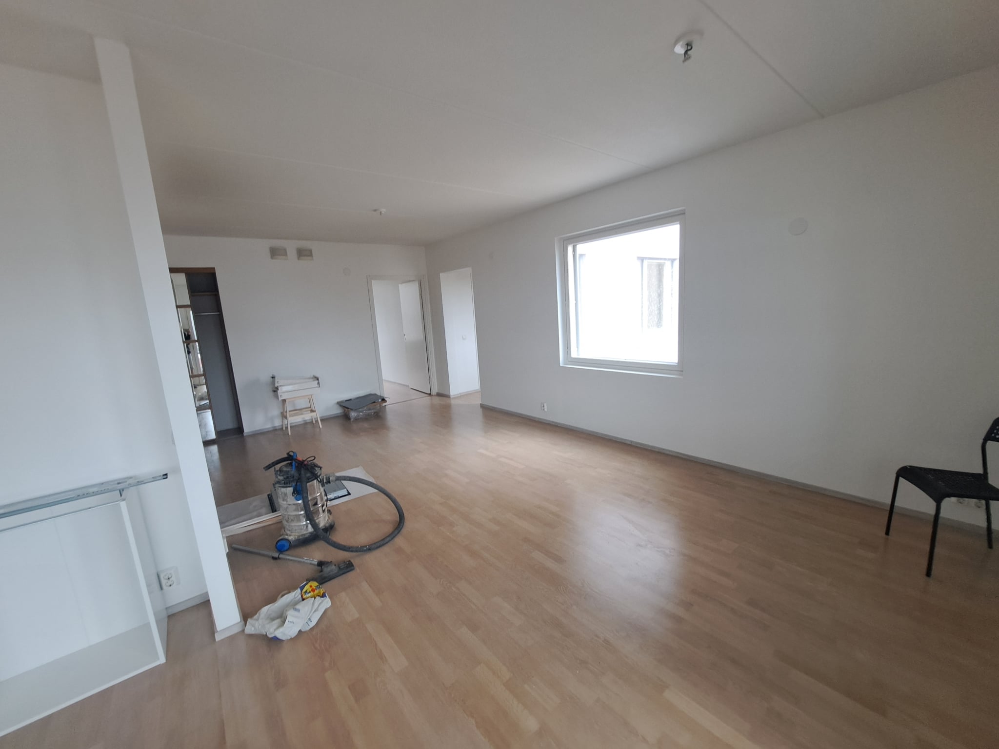Tilava huoneisto sisäremontin jälkeen Espoossa